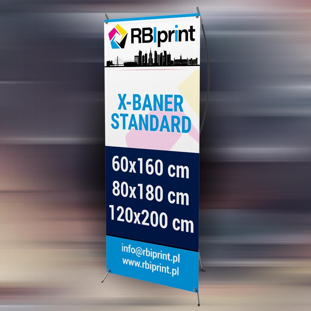 X-baner reklamowy